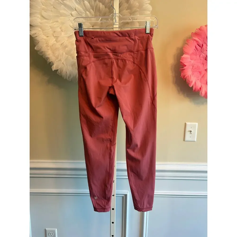 SWEAT BETTY THE POWER 7/8 LEGGINGS SIZE 6 AND JACKET SIZE XS SET - Picture 4 of 9